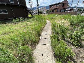売土地の外観