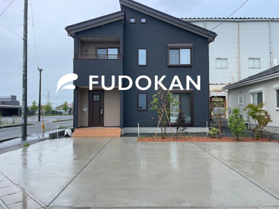 【駐車場】 | 庄内町余目建売住宅４号棟【Z空調】 | 現地外観写真。内覧予約受付中！