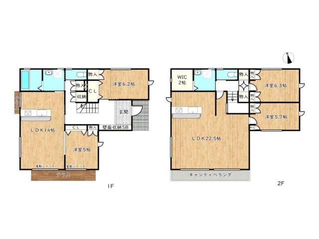 【間取り】 | 姫路市楠町／中古戸建