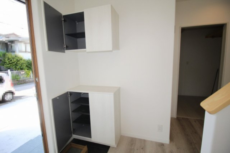 潮新町　新築戸建　の収納|玄関収納