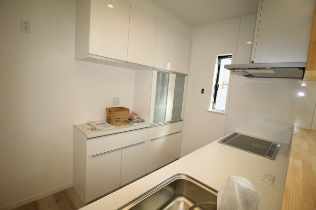 潮新町　新築戸建　の収納|カップボード