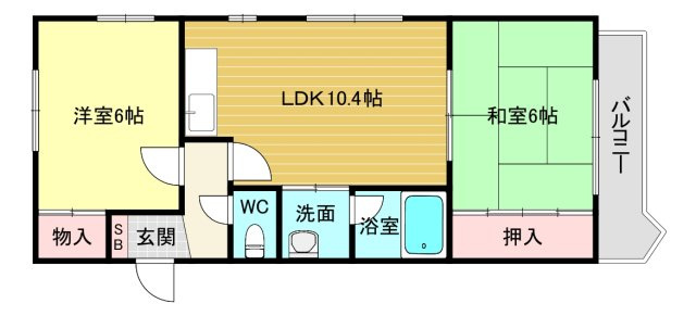 【間取り】 | ハイツタナカ