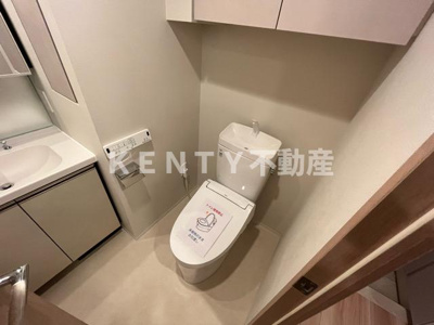 【トイレ】 | ルフォンプログレ西大井プレミア | 落ち着いたトイレです