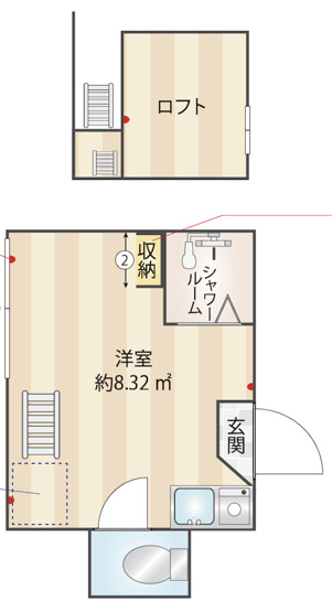 【間取り】 | アーンベスト東新宿