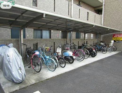 【駐輪場】 | ルミエール名張駅前