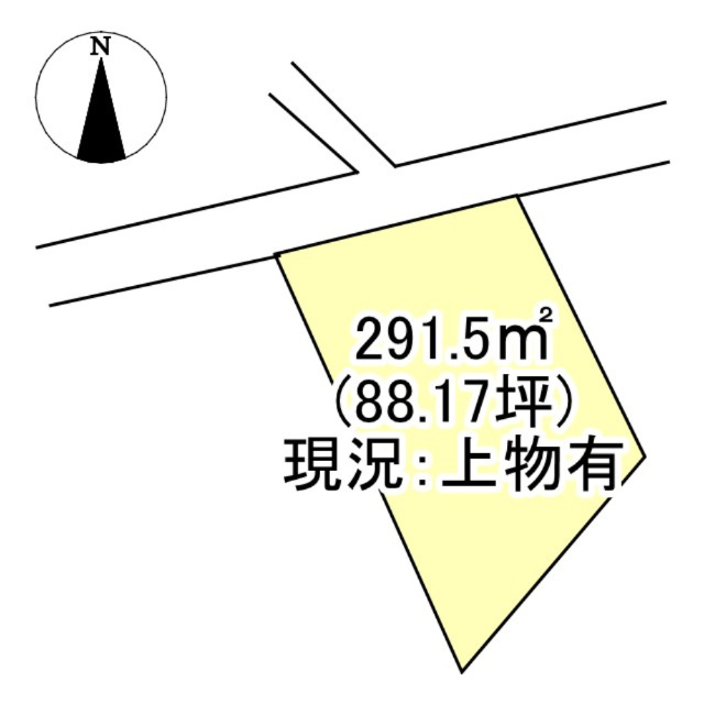 売土地の土地図