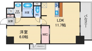 【間取り】 | S-RESIDENCE桜本町awesome | 略図の為、現状優先