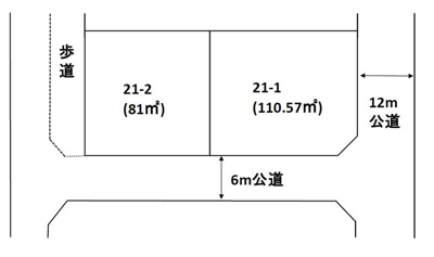【区画図】 | 龍ケ崎市　佐貫３丁目　住宅用地