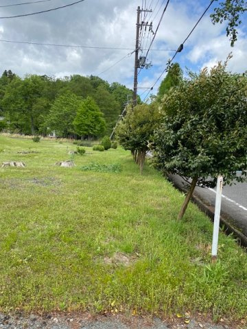 奥琵琶湖 湖岸売り土地の外観|道路沿い写真