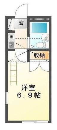 コスモ21有楽の間取り