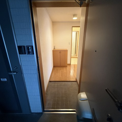 ドリームハイツⅢの玄関