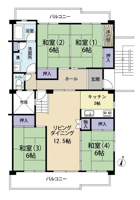【間取り】