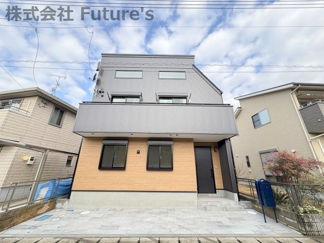 流山市木1丁目　新築戸建　全1棟の外観|子育て世帯に人気の流山！南流山木エリア！南流山駅まで徒歩17分