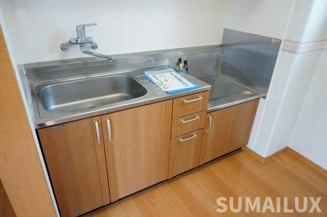 熊本市中央区水前寺３丁目の賃貸マンションのキッチン