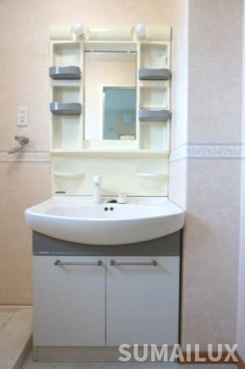 熊本市中央区水前寺３丁目の賃貸マンションの独立洗面台