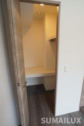 ディールーム清水新地の収納