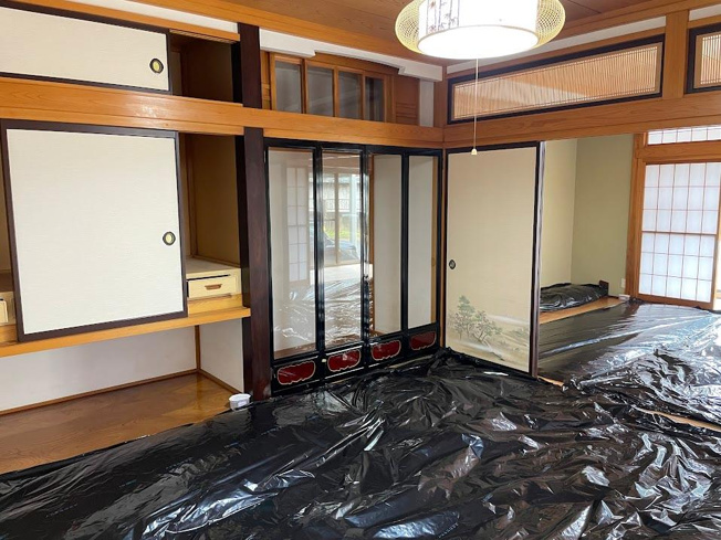 【和室】 | 鶴岡市日出【中古住宅】 | 客間としてもお子様のプレイルームとしてもご活用頂けます。