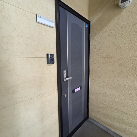 ベルシーヌ祝津のエントランス