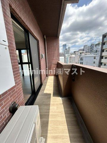クレアーレ元町のバルコニー
