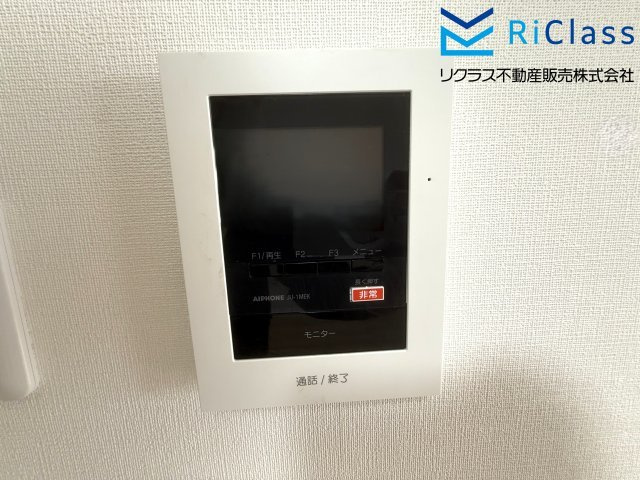 カサベラ鷹取・南館のセキュリティ|TVモニター付きインターホンです