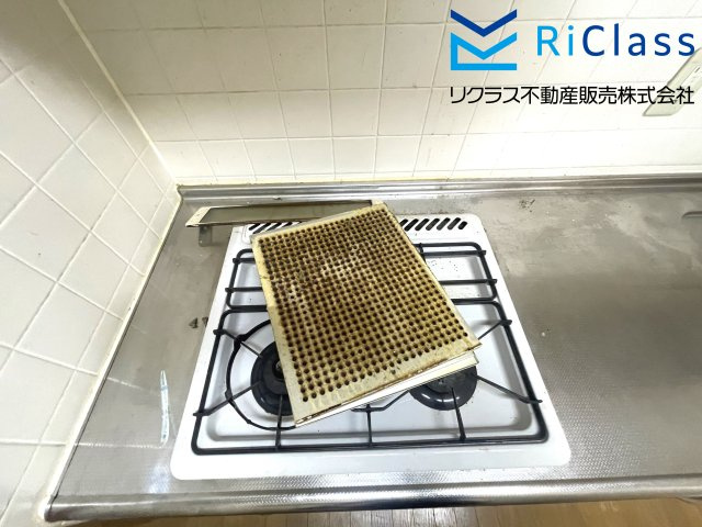 カサベラ鷹取・南館のキッチン|コンロです