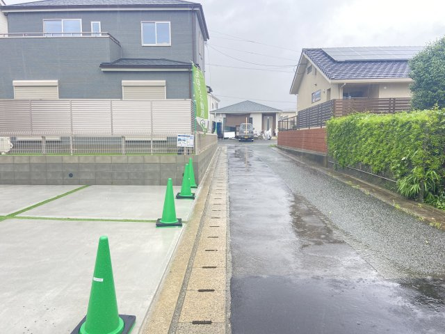 【前面道路含む現地写真】 | ハートフルタウン菊池市西寺F号棟