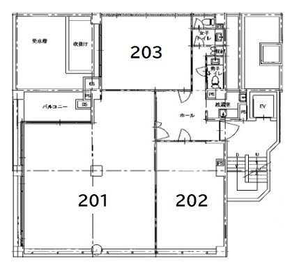 【間取り】 | 赤堀ビル【　サロン系おすすめ　】