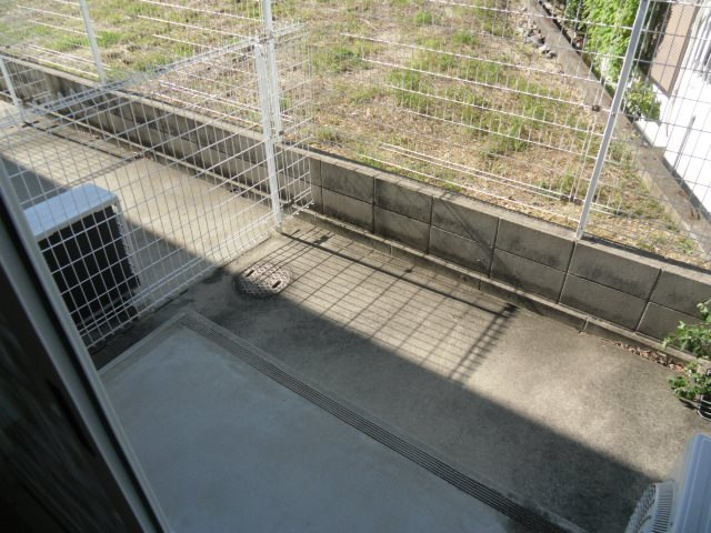 セレッソ八木のバルコニー