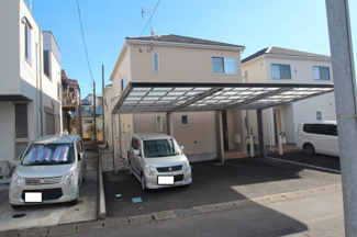 【駐車場】 | 府所本町中古住宅 | カーポート付き