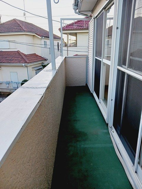 グレイスハイツのバルコニー