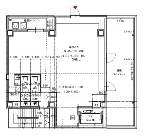 THE EDGE NAGOYA（ジ エッジ ナゴヤ）【　サロン系おすすめ　】の間取り