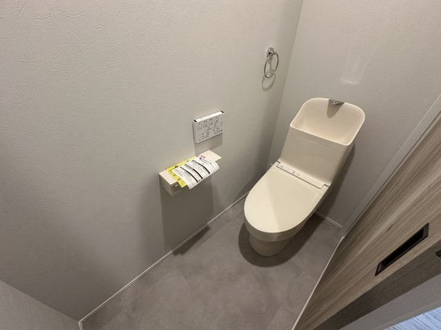大和高田市大中南町のハイツのトイレ