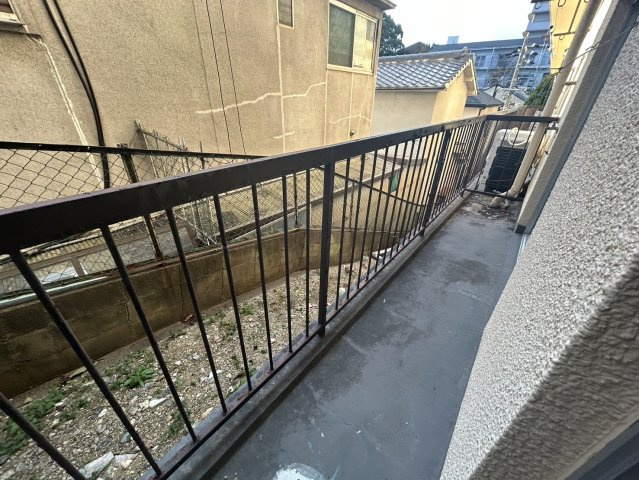 三七十コーポのバルコニー