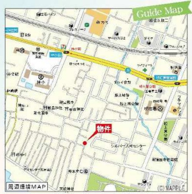 【地図】 | 明石市林１丁目　新築戸建2号棟　仲介手数料無料！ | 明石市林１　新築2号棟　仲介手数料無料！