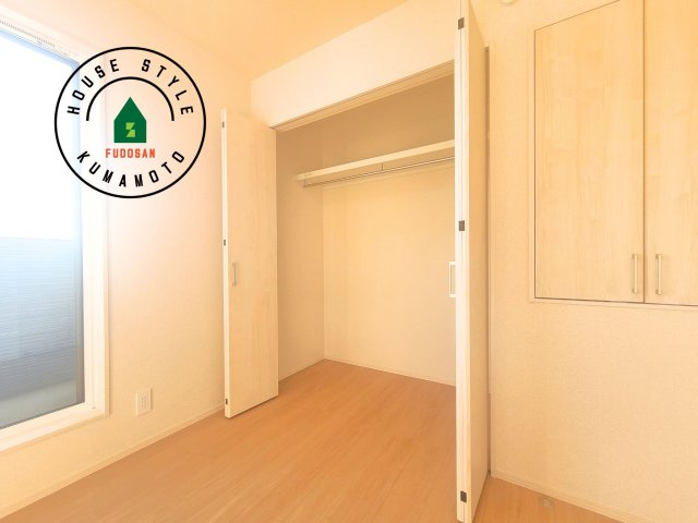 熊本市東区長嶺東9丁目第2-4棟（3号棟）の収納|収納には困りません。