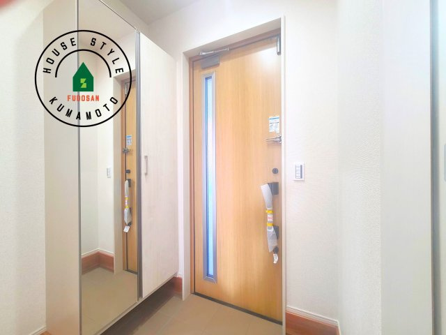 熊本市東区長嶺東9丁目第2-4棟（3号棟）の収納|二重ロックでしっかり防犯対策ができます。