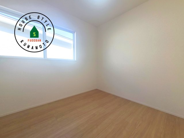熊本市東区長嶺東9丁目第2-4棟（3号棟）の和室|将来的に、琉球畳を引きまして和室風にすることも可能です。