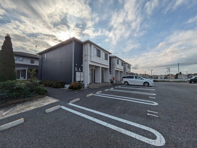 【外観】 | つくば市谷田部アパートAB（2棟一括）