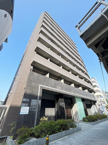 西宮市甲子園高潮町の賃貸マンションの外観