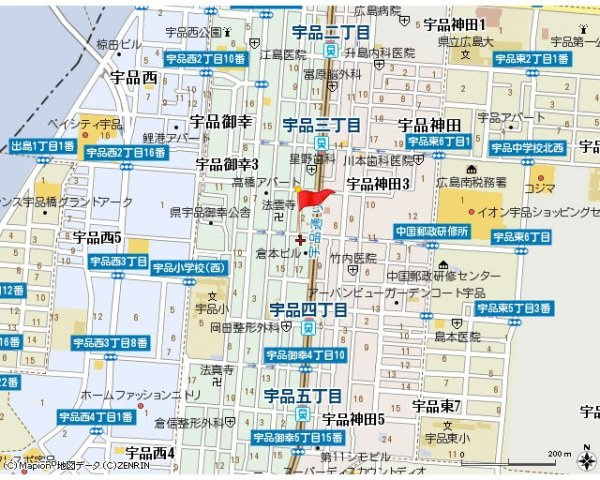 Ｉ・Ｓ　ＭＩＹＵＫＩの地図