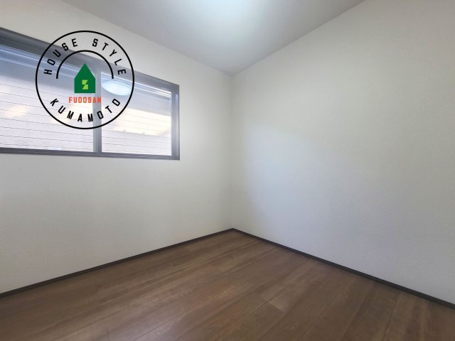 熊本市東区長嶺東9丁目第2-4棟（4号棟）の和室|将来的に、琉球畳を引きまして和室風にすることも可能です。