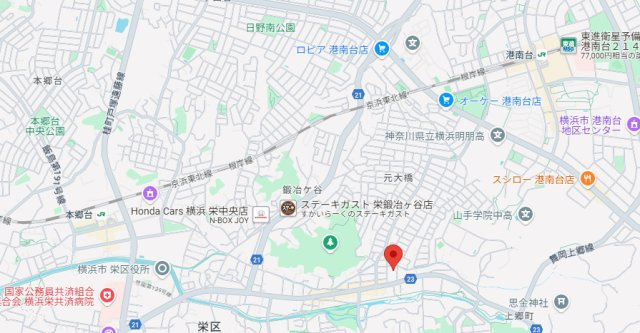 ＭＩＲＡＩＺＵ　ＯＮＥの地図