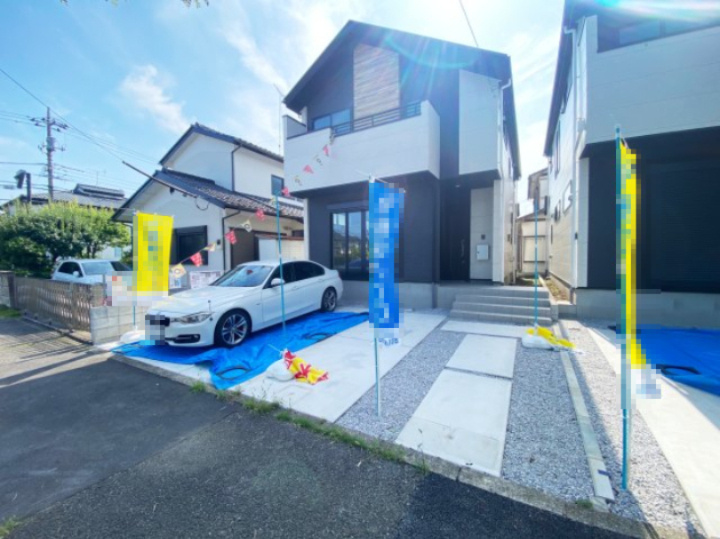 祝　成約済み　八王子市　清川町　新築戸建て　４期の外観|～仲介手数料無料☆八王子ひなた不動産～八王子市清川町　新築戸建て