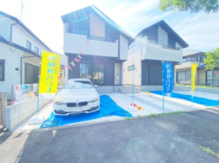 祝　成約済み　八王子市　清川町　新築戸建て　４期の外観|～仲介手数料無料☆八王子ひなた不動産～八王子市清川町　新築戸建て