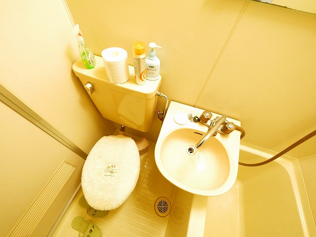 メゾンヒグチの設備|落ち着いた空間の洗面スペース