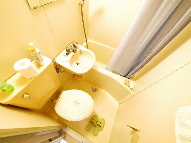 メゾンヒグチの浴室|ゆったり過ごせるお風呂です