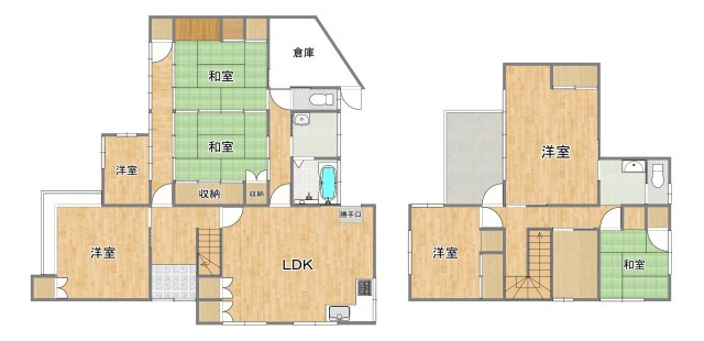 【間取り】の画像