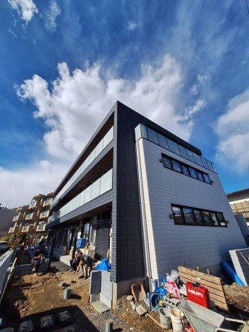上郷町メゾンの外観パース|新築２０２４．３完成　ヘーベルメゾンのペット共生住宅