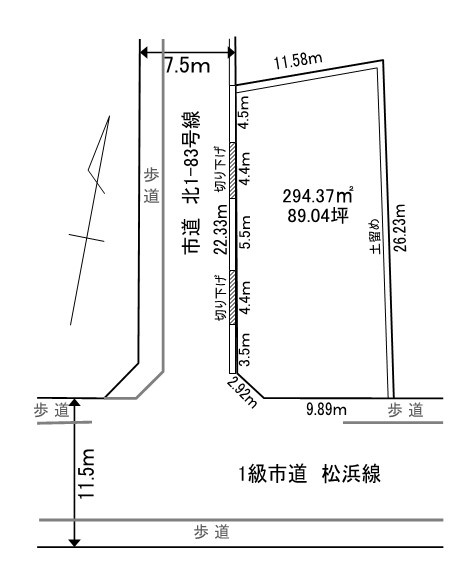新潟市北区松浜8丁目2番1の画像