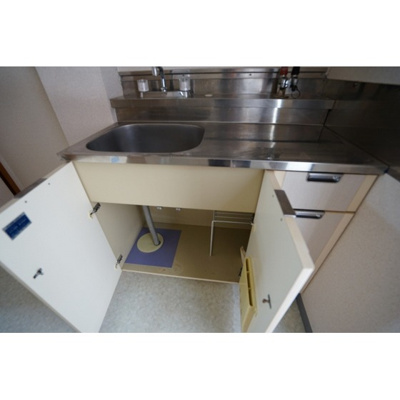 【キッチン】 | シティハイム大島 | キッチン下収納